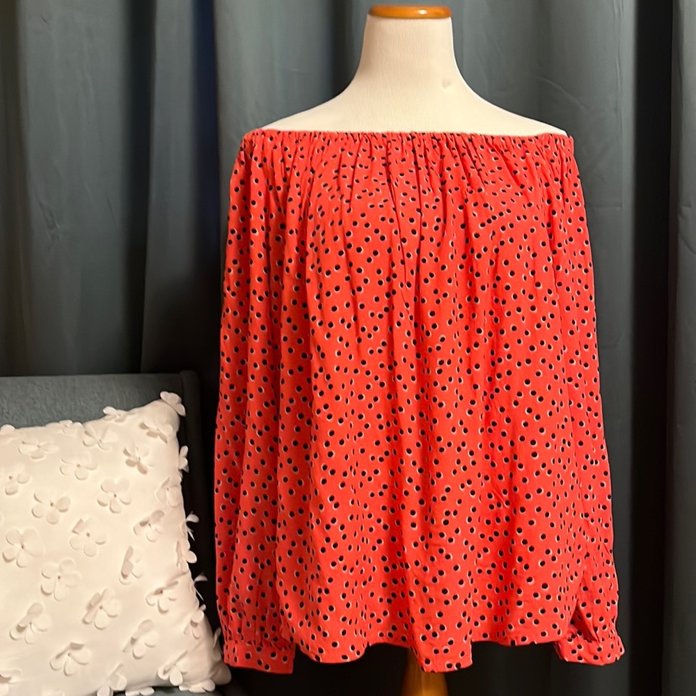 Off the shoulder top.
